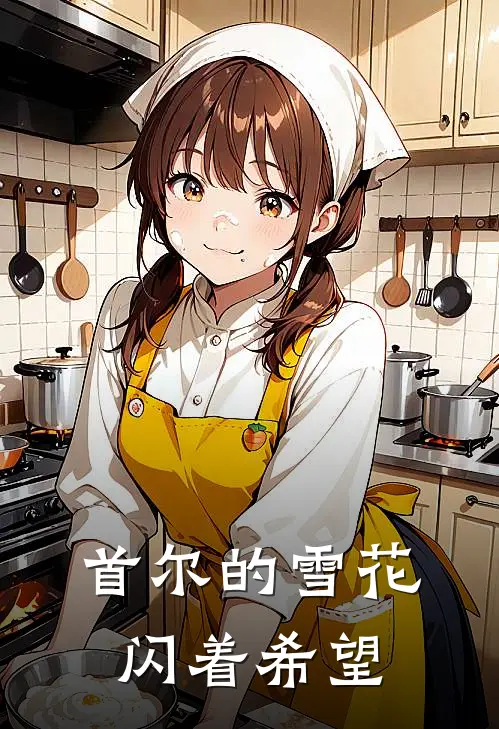 首尔的雪花闪着希望